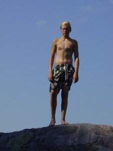 Jesse at devils lake - Copy